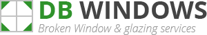 Harrow On The Hill Broken Window Logo